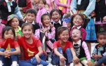 ethnic children in mountainous region celebrate mid autumn festival early